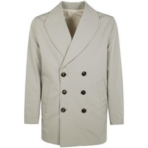 KIRED Double-Breasted Trench Coat for Men Men NUDE & NEUTRALS Outerwear